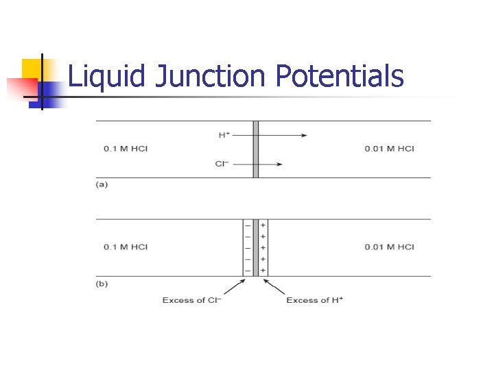 Liquid Junction Potentials 