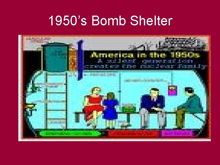 1950’s Bomb Shelter 