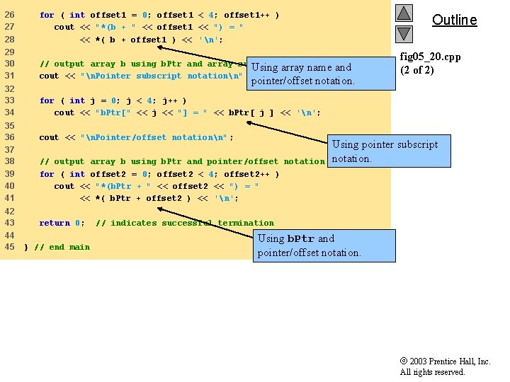 26 27 28 for ( int offset 1 = 0; offset 1 < 4;