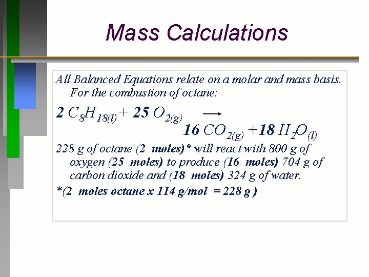 Stoichiometry Dr Ron Rusay Chemical Stoichiometry Stoichiometry Is