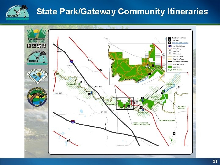State Park/Gateway Community Itineraries 31 31 State Park/Gateway Community Itineraries 31 31