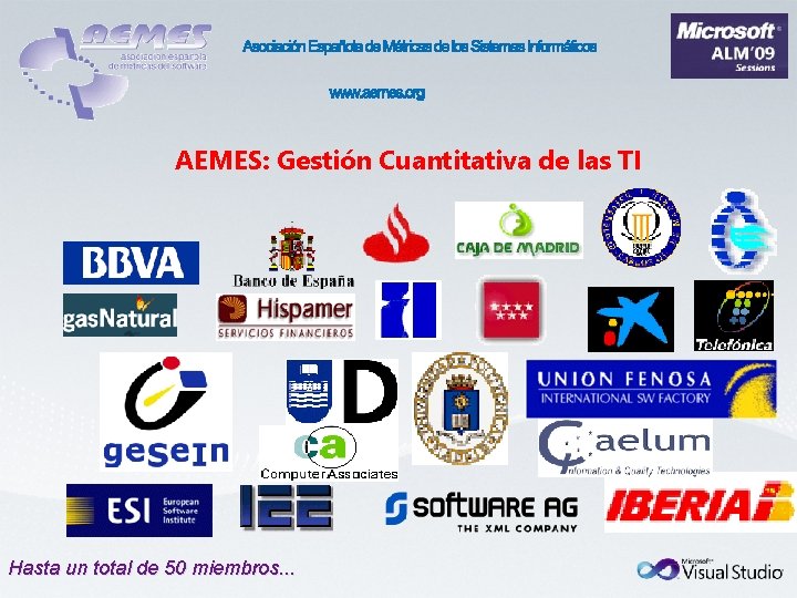 Asociación Española de Métricas de los Sistemas Informáticos AEMES: Gestión Cuantitativa de las TI