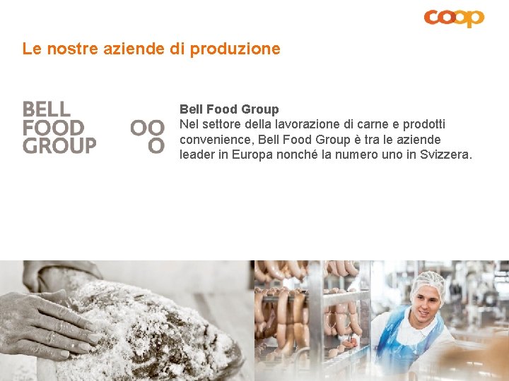 Le nostre aziende di produzione Bell Food Group Nel settore della lavorazione di carne