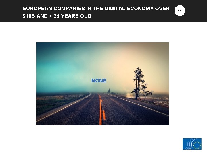 EUROPEAN COMPANIES IN THE DIGITAL ECONOMY OVER $10 B AND < 25 YEARS OLD