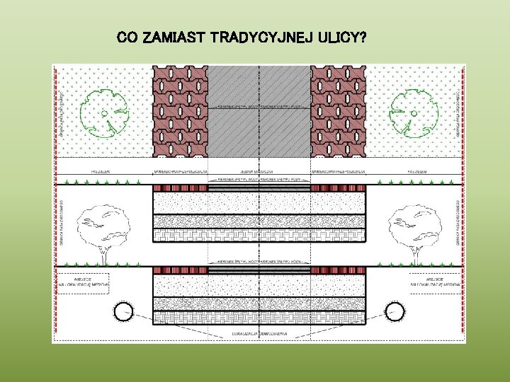 CO ZAMIAST TRADYCYJNEJ ULICY? 