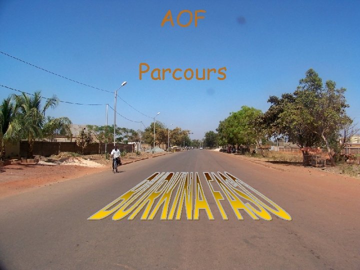 AOF Parcours 