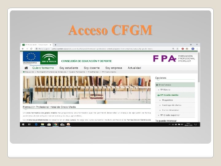 Acceso CFGM 
