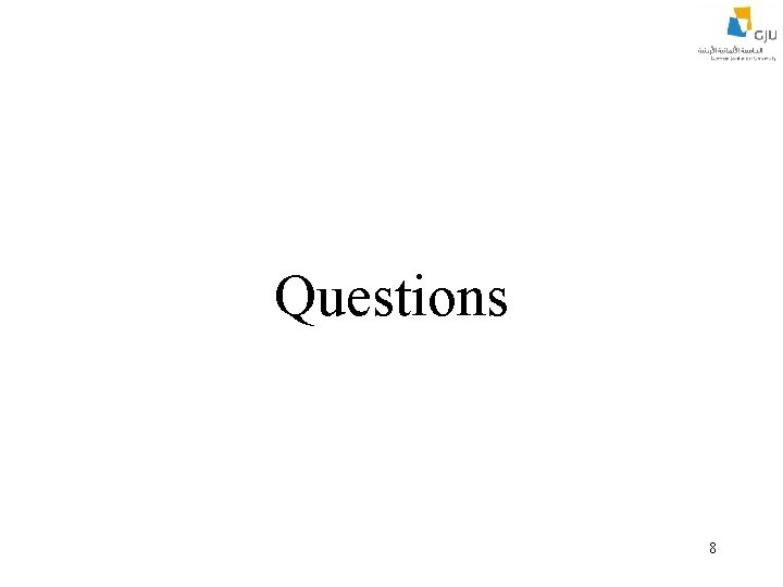 German Jordanian University GJU Jordan 1 GJU Overview