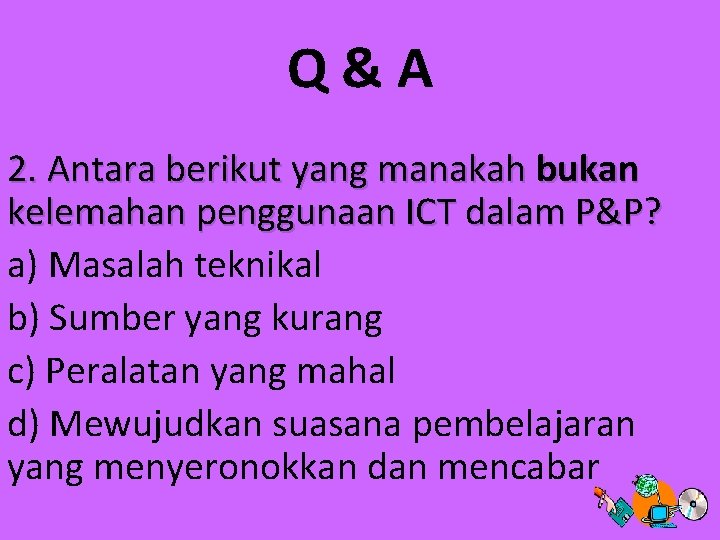 Tajuk Pembelajaran Tentang Teknologi Maklumat Dan Komunikasi Ict