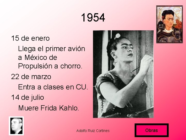 1954 15 de enero Llega el primer avión a México de Propulsión a chorro.