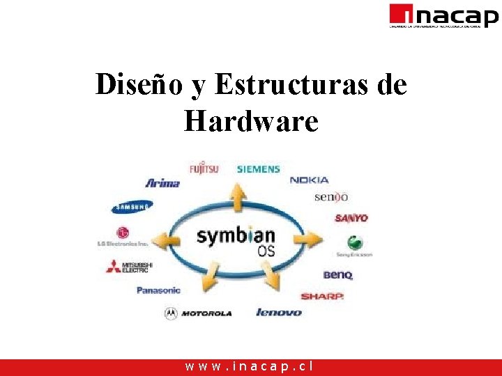 Diseño y Estructuras de Hardware www. inacap. cl Diseño y Estructuras de Hardware www. inacap. cl