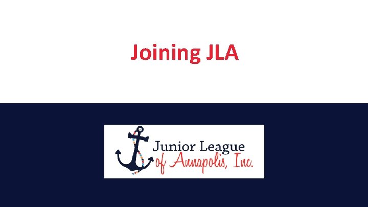 Joining JLA 