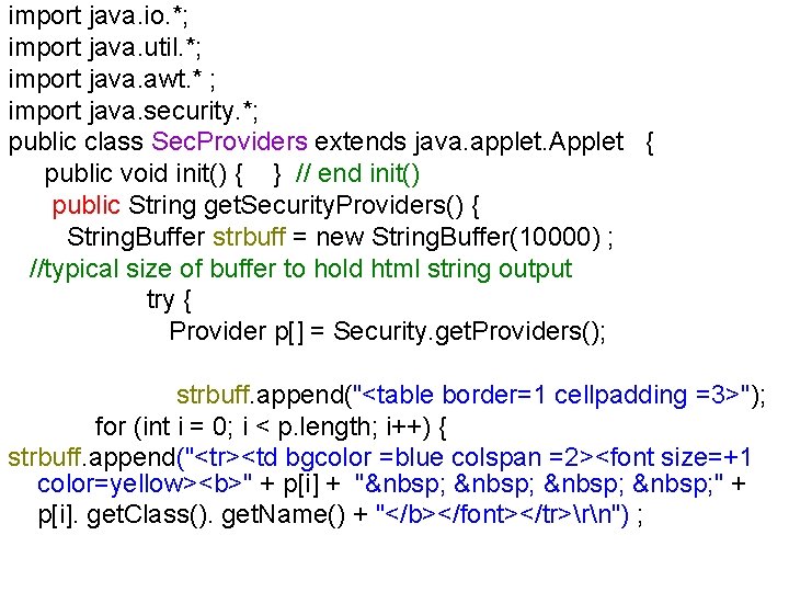 import java. io. *; import java. util. *; import java. awt. * ; import