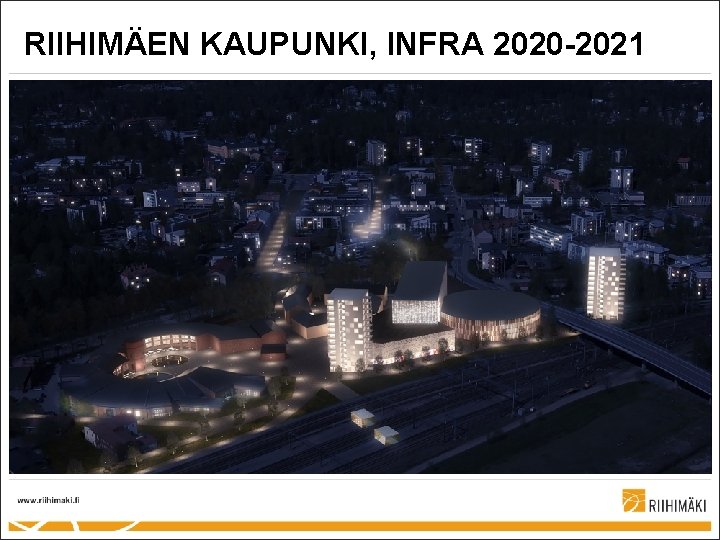 RIIHIMÄEN KAUPUNKI, INFRA 2020 -2021 