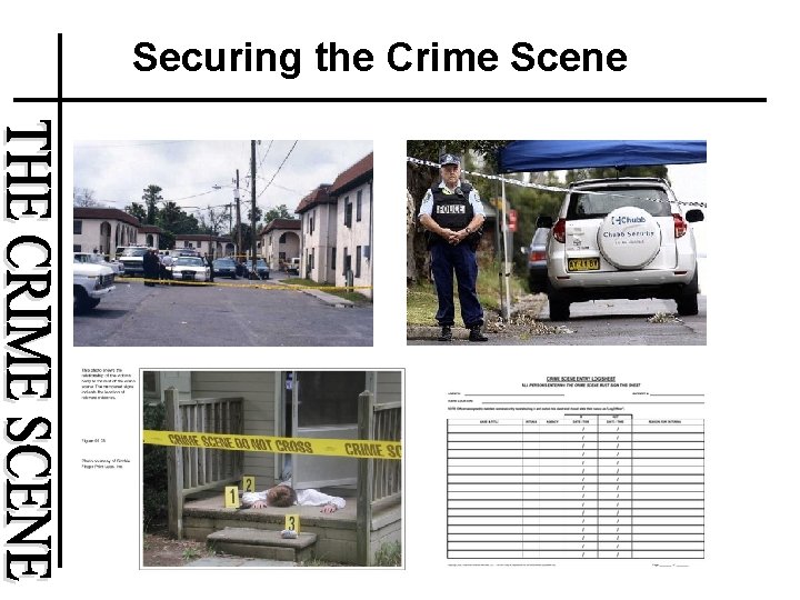 Securing the Crime Scene 