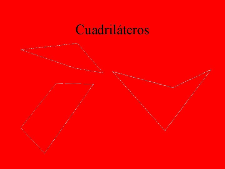 Cuadriláteros 