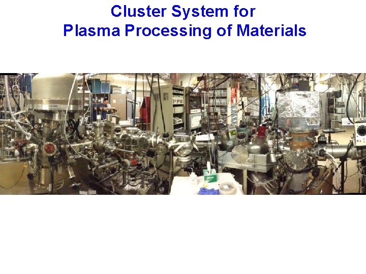 Cluster System for Plasma Processing of Materials 