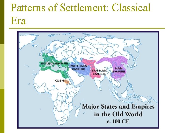 Patterns of Settlement: Classical Era 