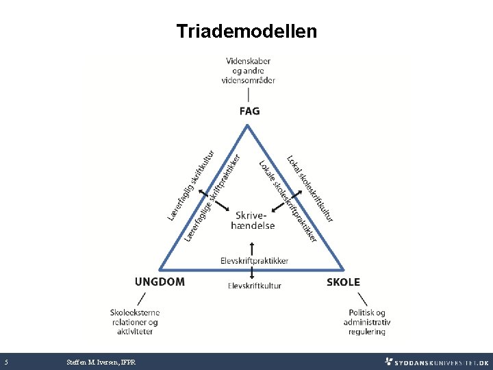 Triademodellen 5 Steffen M. Iversen, IFPR 