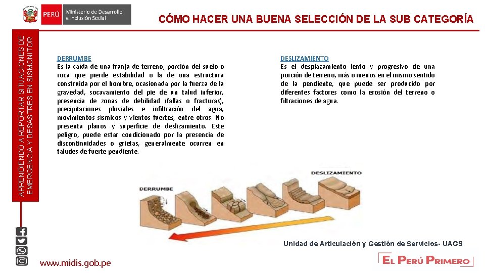 APRENDIENDO A REPORTAR SITUACIONES DE EMERGENCIA Y DESASTRES EN SISMONITOR CÓMO HACER UNA BUENA