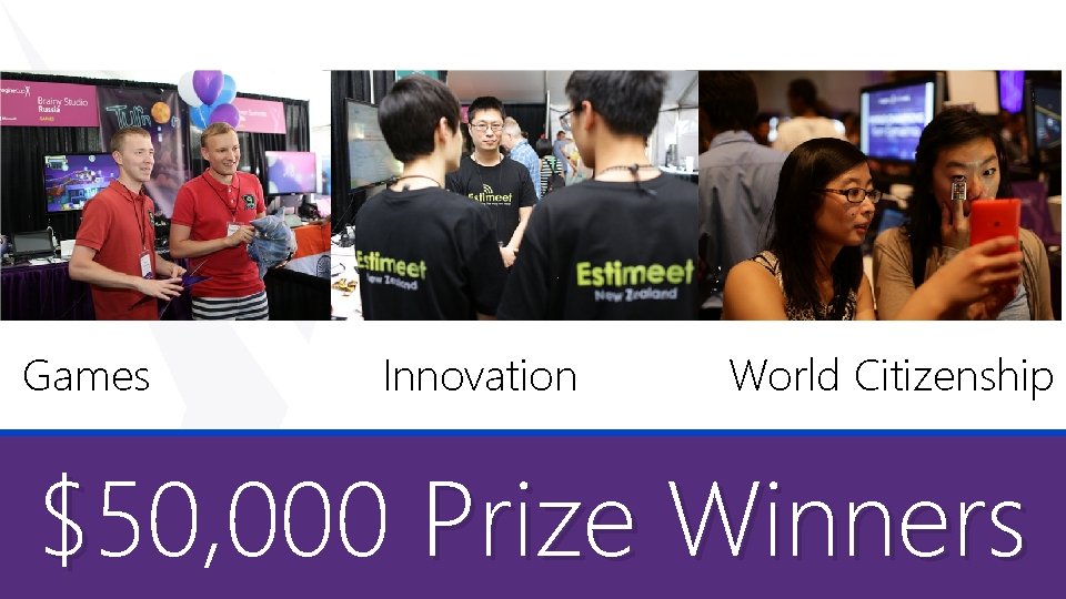 Games Innovation World Citizenship $50, 000 Prize Winners Games Innovation World Citizenship $50, 000 Prize Winners