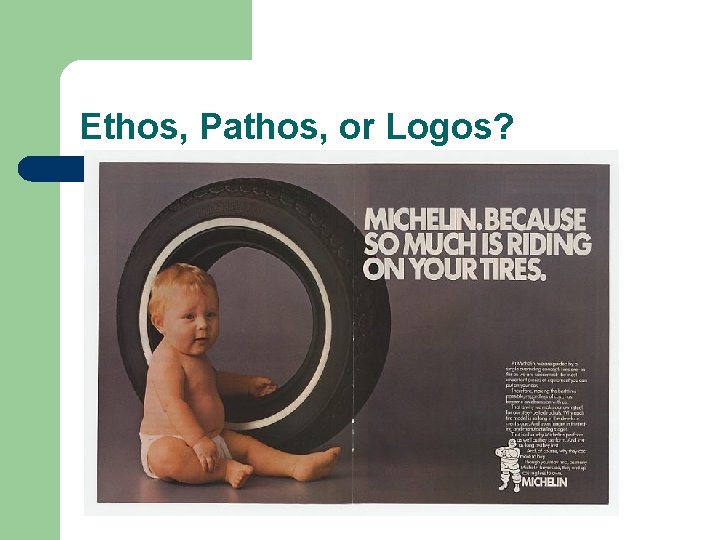 Ethos, Pathos, or Logos? 