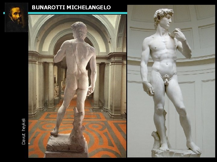 Davut heykeli BUNAROTTI MICHELANGELO 
