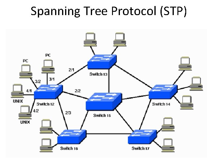 Spanning Tree Protocol (STP) 