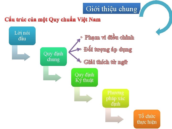 Giới thiệu chung Cấu trúc của một Quy chuẩn Việt Nam Lời nói đầu