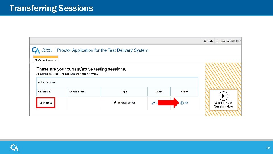 Transferring Sessions 26 