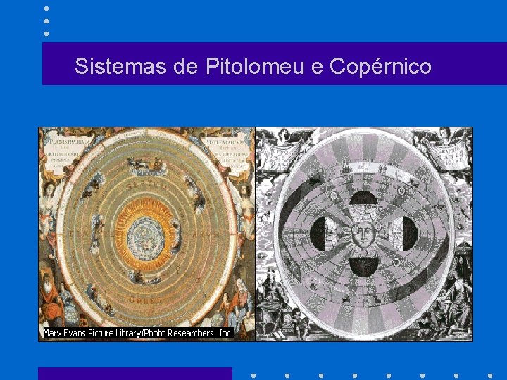 Sistemas de Pitolomeu e Copérnico 