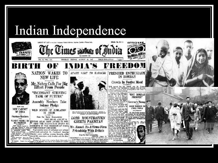 Indian Independence 