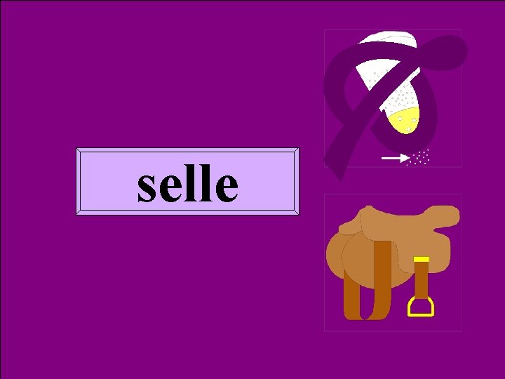  Homoph selle 2 selle 