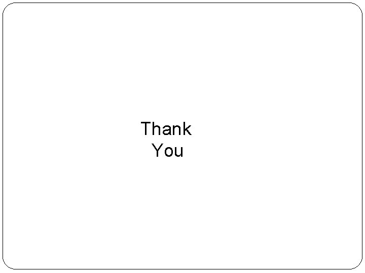 Thank You 