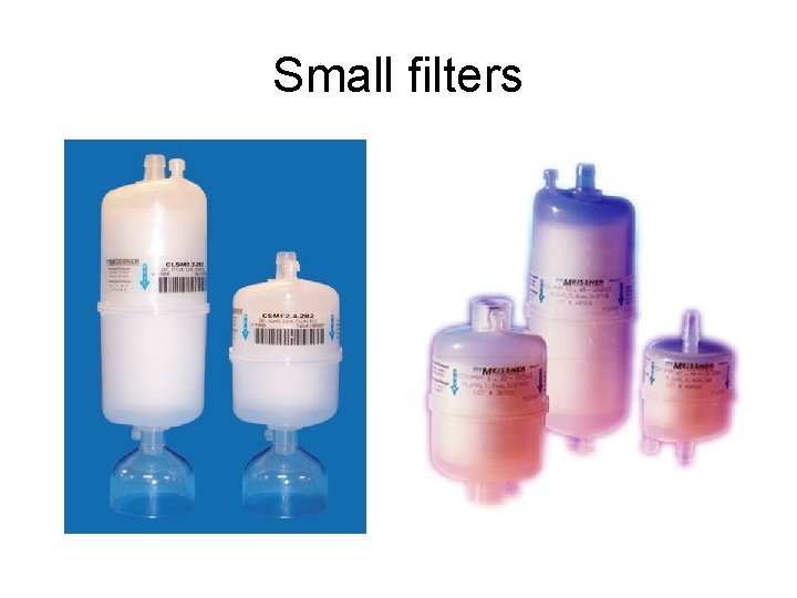 Small filters 
