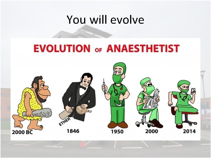 You will evolve You will evolve