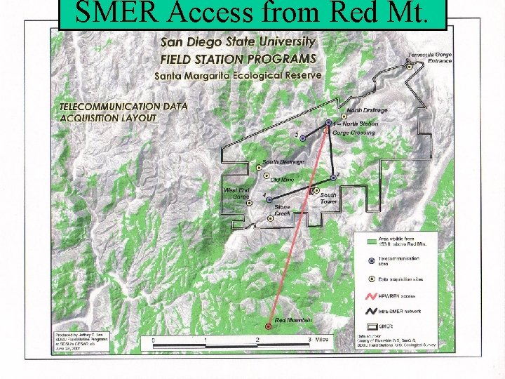 SMER Access from Red Mt. 