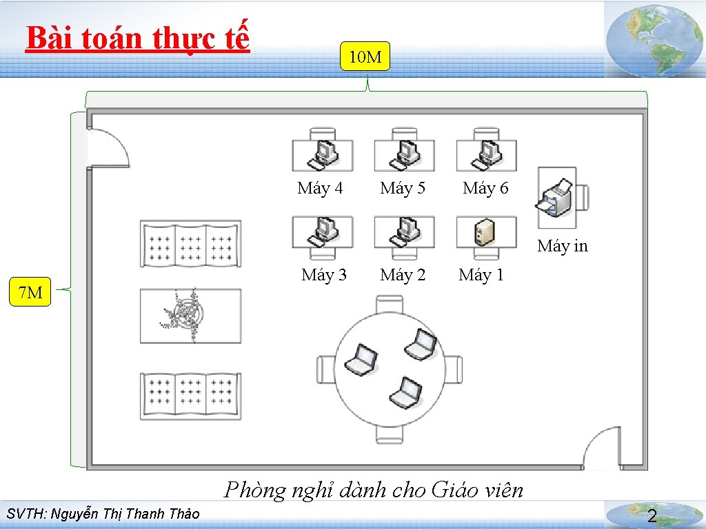 Bài toán thực tế 10 M Máy 4 Máy 5 Máy 6 Máy in