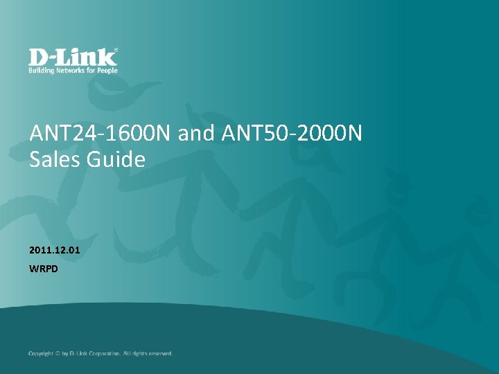 ANT 24 -1600 N and ANT 50 -2000 N Sales Guide 2011. 12. 01