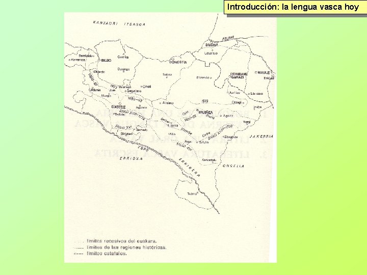 Introducción: la lengua vasca hoy 