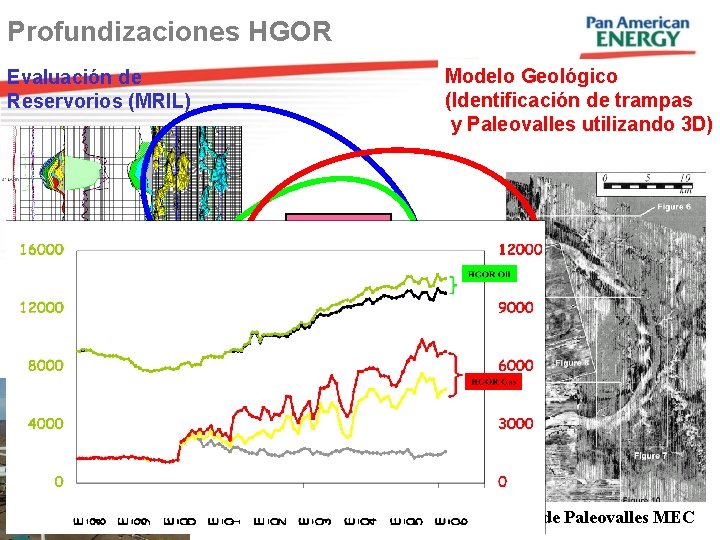 Profundizaciones HGOR Modelo Geológico (Identificación de trampas y Paleovalles utilizando 3 D) Evaluación de