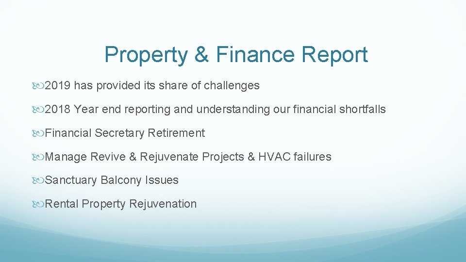  Property & Finance Report 2019 has provided its share of challenges 2018 Year