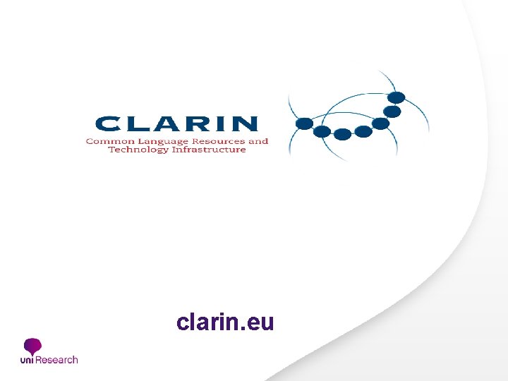clarin. eu clarin. eu