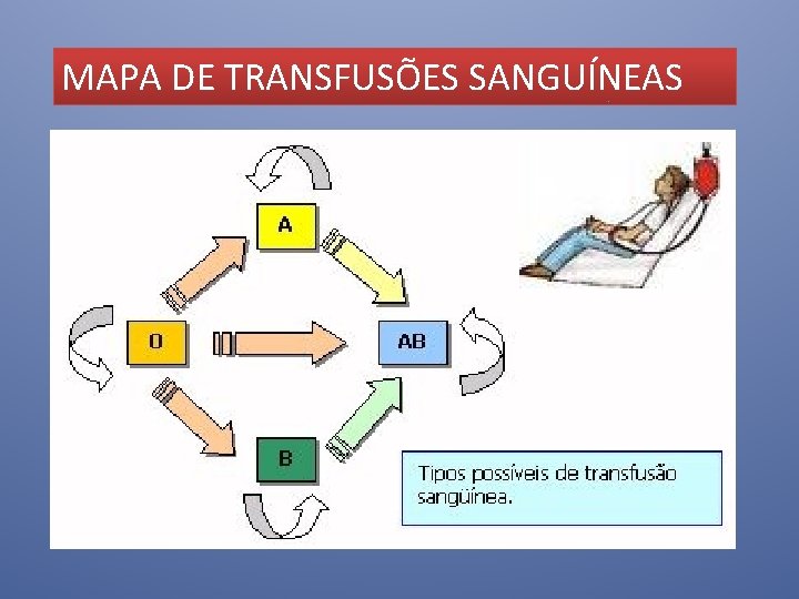 MAPA DE TRANSFUSÕES SANGUÍNEAS 