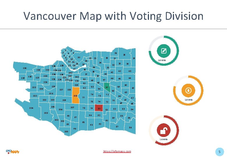 Vancouver Map with Voting Division 2 1 5 129 131 128 132 133 127