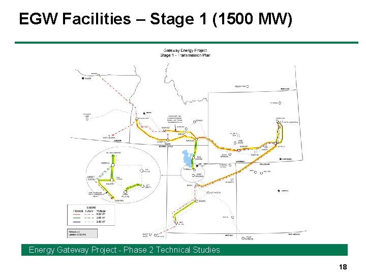 EGW Facilities – Stage 1 (1500 MW) Energy Gateway Project - Phase 2 Technical