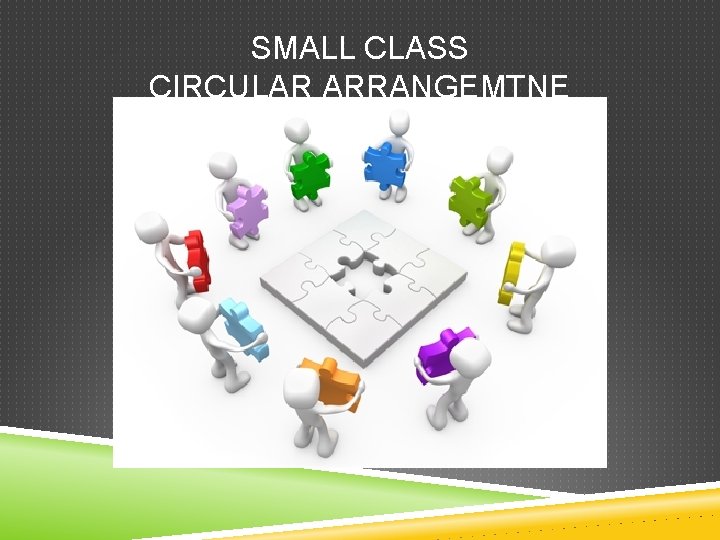 SMALL CLASS CIRCULAR ARRANGEMTNE 