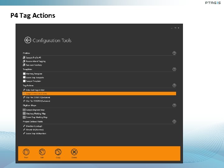 P 4 Tag Actions P 4 Tag Actions