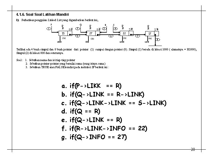 4. 1. 6. Soal Latihan Mandiri 15 (1) 1000 27 5 (2) 800 6