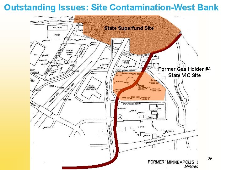 Outstanding Issues: Site Contamination-West Bank State Superfund Site Former Gas Holder #4 State VIC